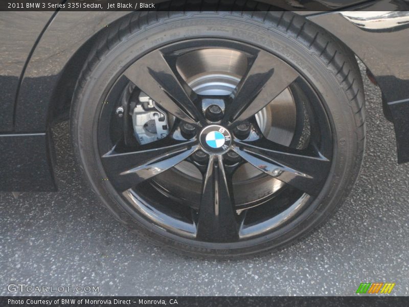 Jet Black / Black 2011 BMW 3 Series 335i Sedan