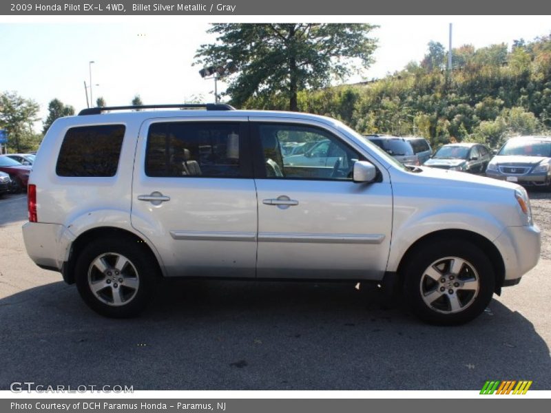Billet Silver Metallic / Gray 2009 Honda Pilot EX-L 4WD