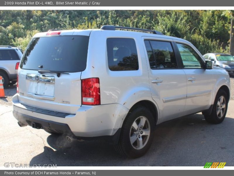 Billet Silver Metallic / Gray 2009 Honda Pilot EX-L 4WD