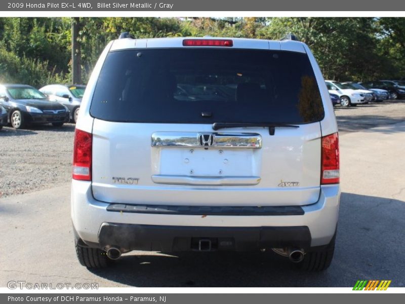 Billet Silver Metallic / Gray 2009 Honda Pilot EX-L 4WD
