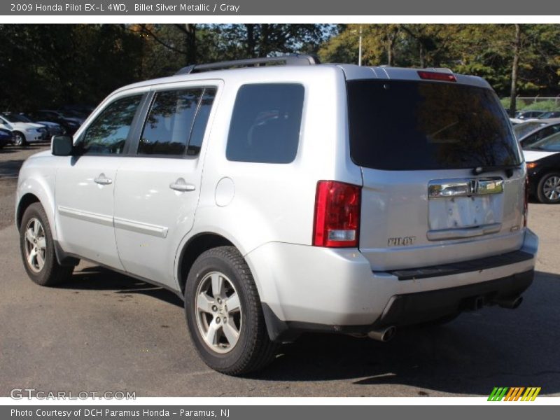 Billet Silver Metallic / Gray 2009 Honda Pilot EX-L 4WD