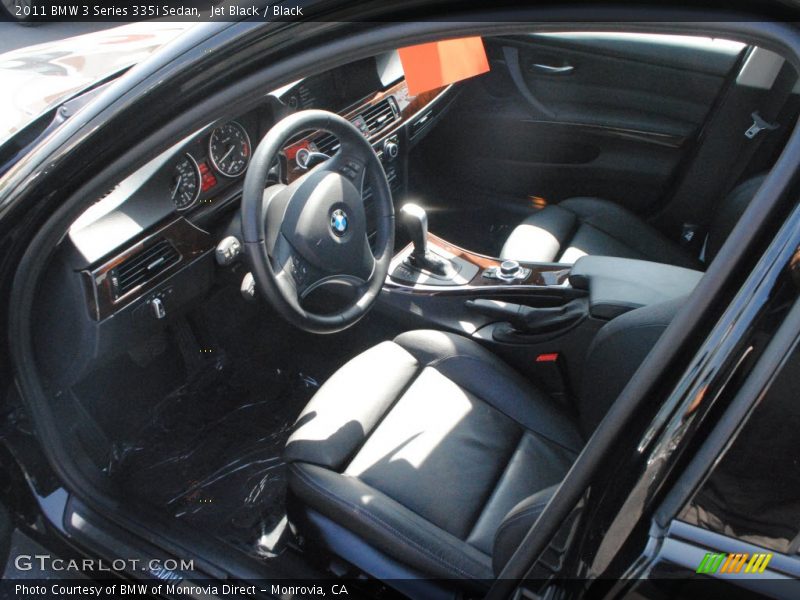 Jet Black / Black 2011 BMW 3 Series 335i Sedan