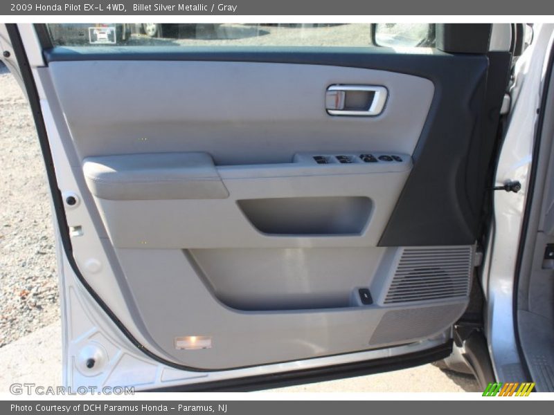 Billet Silver Metallic / Gray 2009 Honda Pilot EX-L 4WD