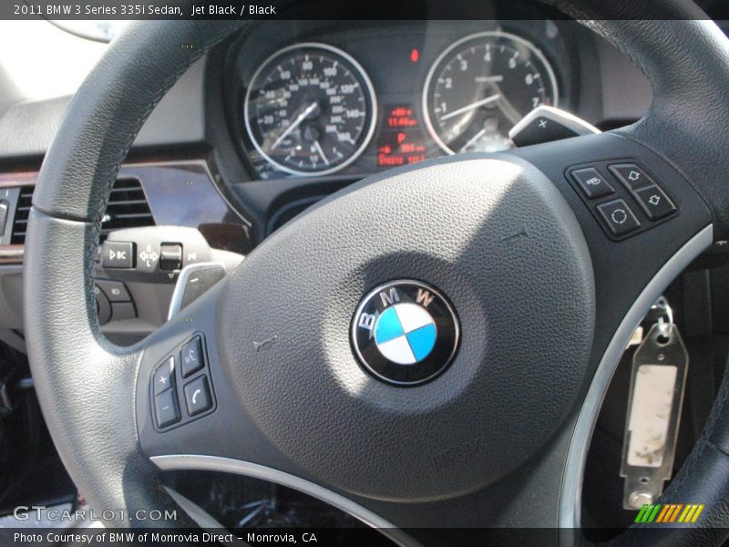 Jet Black / Black 2011 BMW 3 Series 335i Sedan