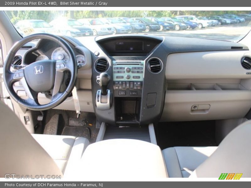 Billet Silver Metallic / Gray 2009 Honda Pilot EX-L 4WD