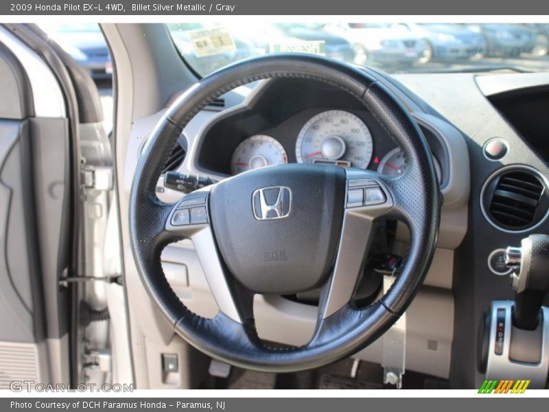 Billet Silver Metallic / Gray 2009 Honda Pilot EX-L 4WD
