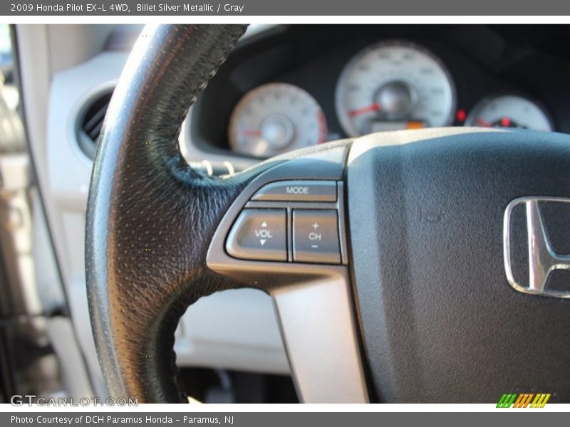 Billet Silver Metallic / Gray 2009 Honda Pilot EX-L 4WD