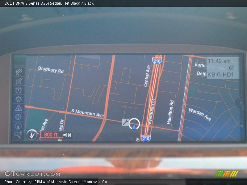 Jet Black / Black 2011 BMW 3 Series 335i Sedan