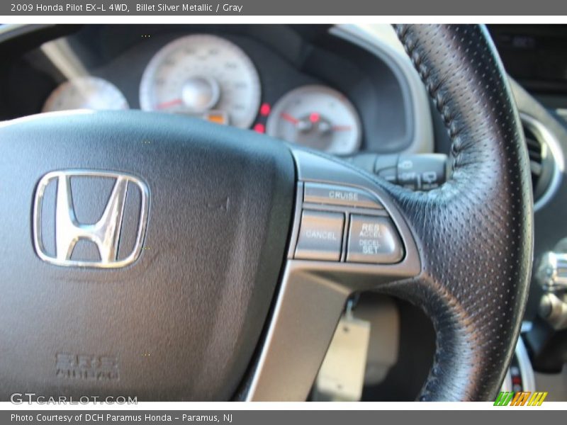 Billet Silver Metallic / Gray 2009 Honda Pilot EX-L 4WD