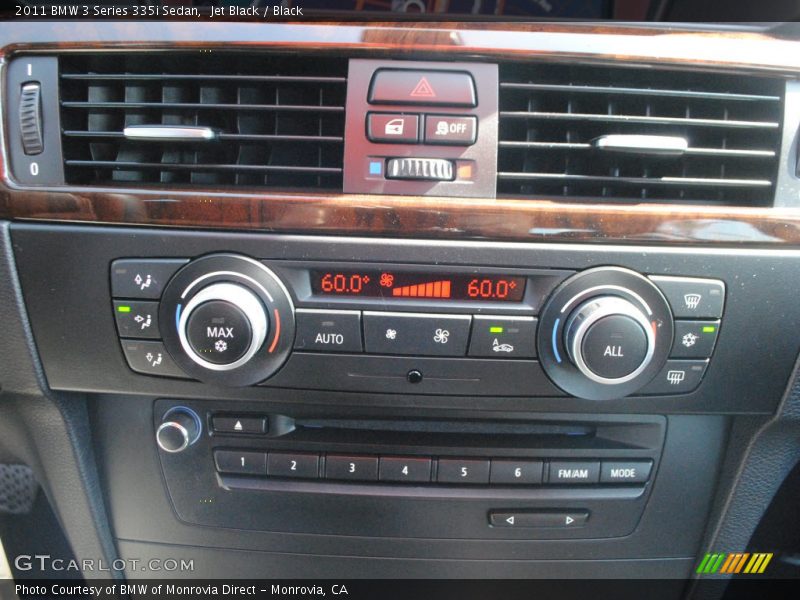 Jet Black / Black 2011 BMW 3 Series 335i Sedan