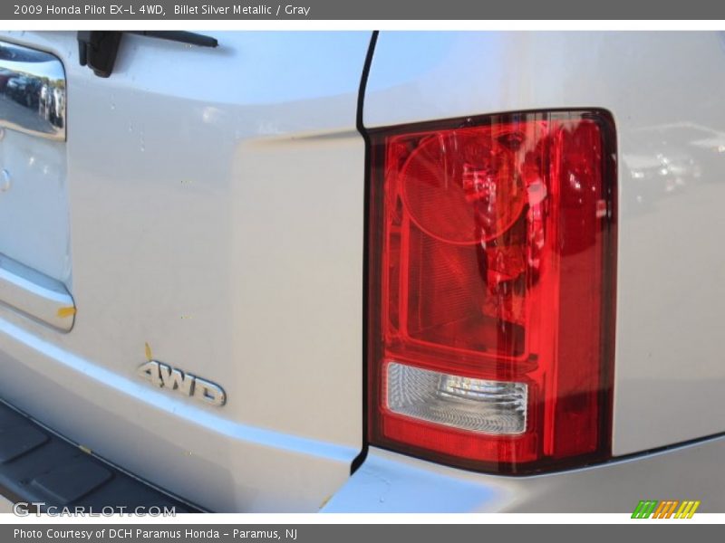 Billet Silver Metallic / Gray 2009 Honda Pilot EX-L 4WD