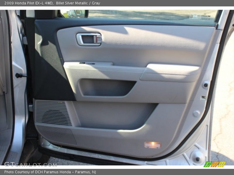 Billet Silver Metallic / Gray 2009 Honda Pilot EX-L 4WD