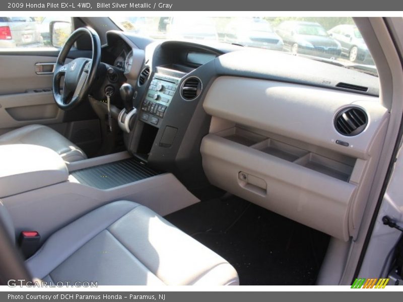 Billet Silver Metallic / Gray 2009 Honda Pilot EX-L 4WD