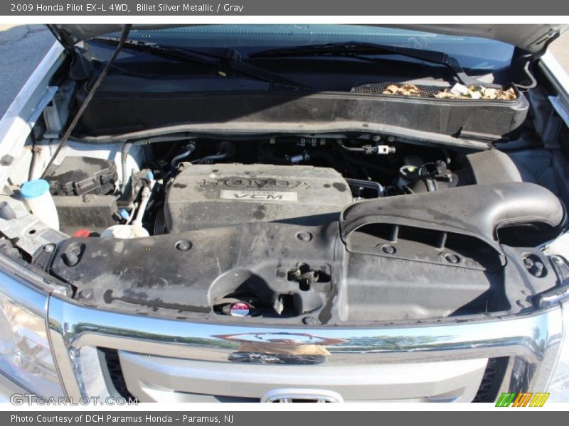 Billet Silver Metallic / Gray 2009 Honda Pilot EX-L 4WD