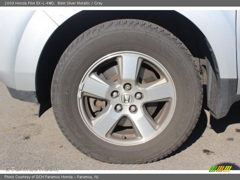 Billet Silver Metallic / Gray 2009 Honda Pilot EX-L 4WD