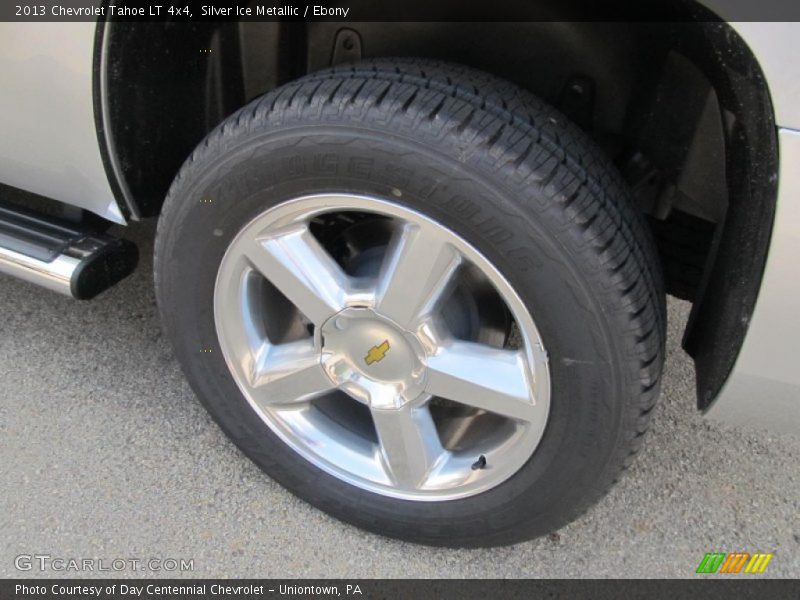 Silver Ice Metallic / Ebony 2013 Chevrolet Tahoe LT 4x4