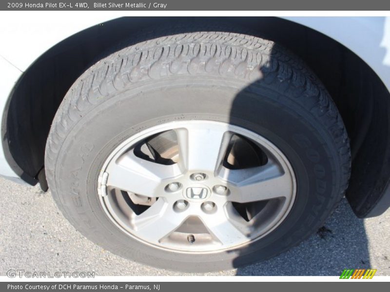 Billet Silver Metallic / Gray 2009 Honda Pilot EX-L 4WD