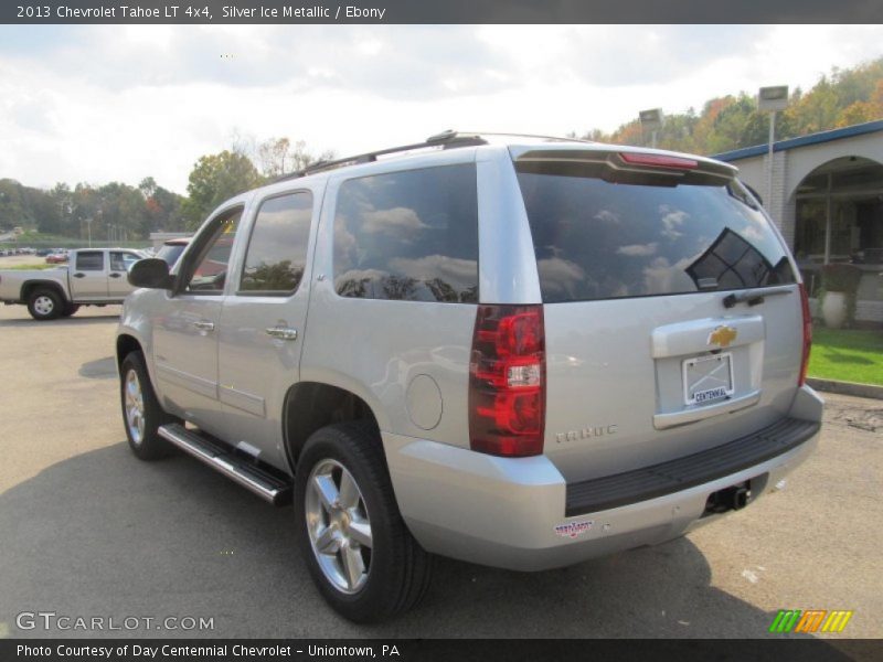 Silver Ice Metallic / Ebony 2013 Chevrolet Tahoe LT 4x4