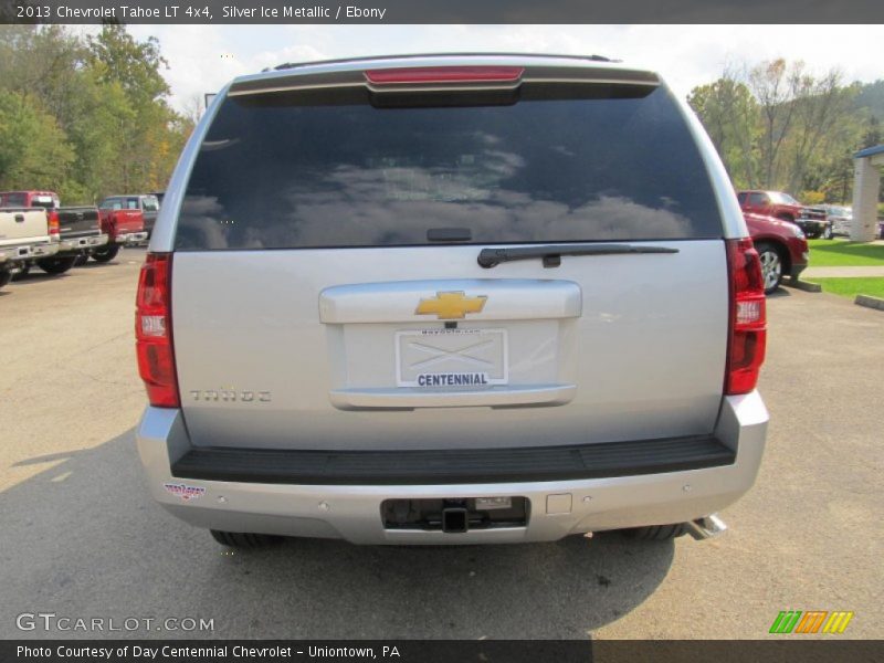 Silver Ice Metallic / Ebony 2013 Chevrolet Tahoe LT 4x4