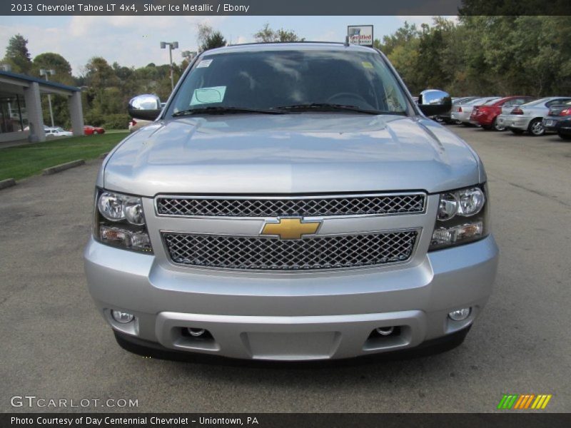Silver Ice Metallic / Ebony 2013 Chevrolet Tahoe LT 4x4