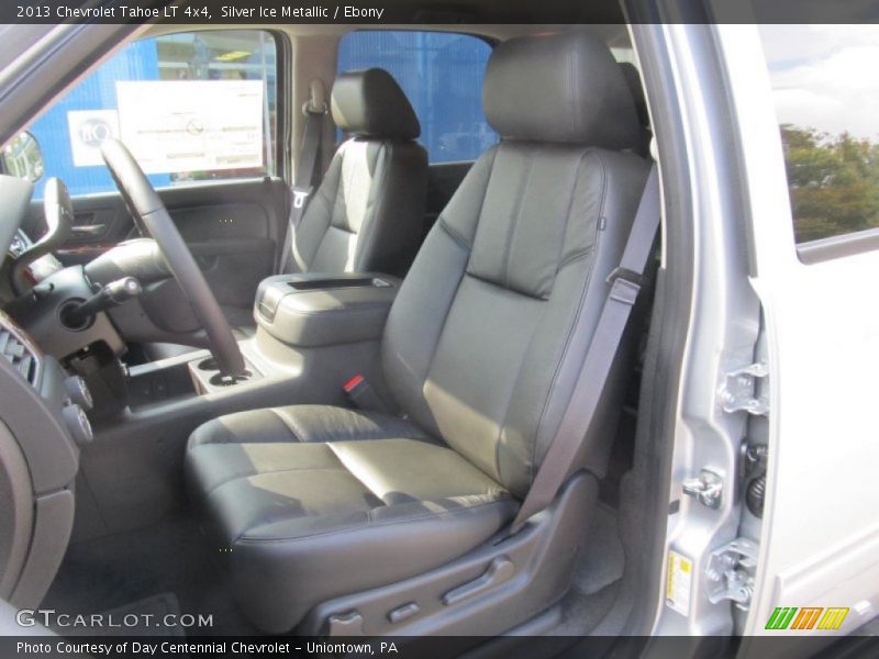 Silver Ice Metallic / Ebony 2013 Chevrolet Tahoe LT 4x4
