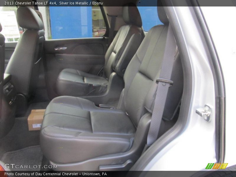 Silver Ice Metallic / Ebony 2013 Chevrolet Tahoe LT 4x4