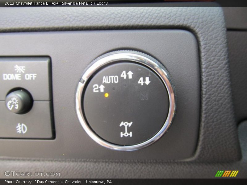 Silver Ice Metallic / Ebony 2013 Chevrolet Tahoe LT 4x4
