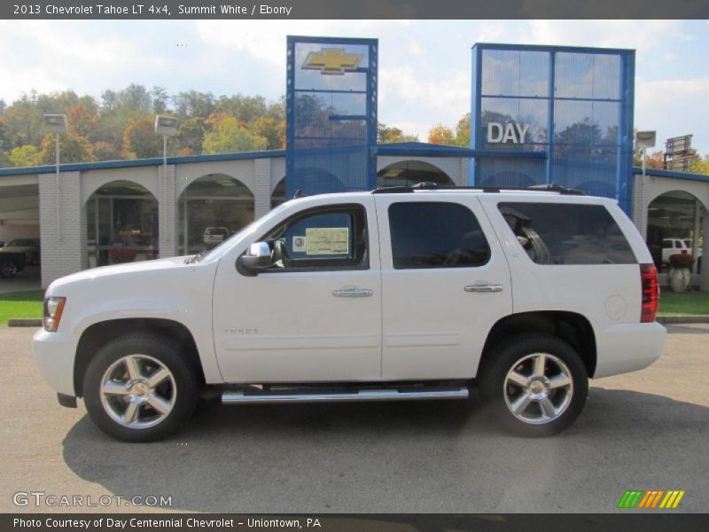 Summit White / Ebony 2013 Chevrolet Tahoe LT 4x4