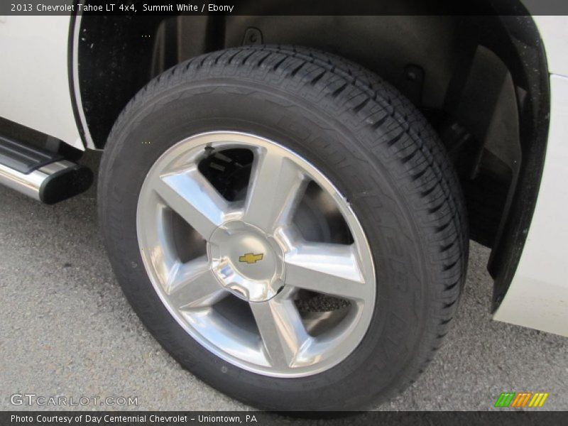 Summit White / Ebony 2013 Chevrolet Tahoe LT 4x4