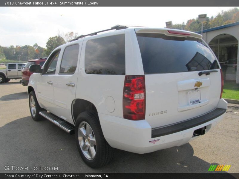 Summit White / Ebony 2013 Chevrolet Tahoe LT 4x4