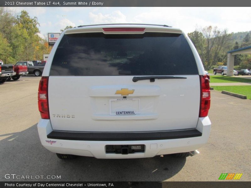 Summit White / Ebony 2013 Chevrolet Tahoe LT 4x4
