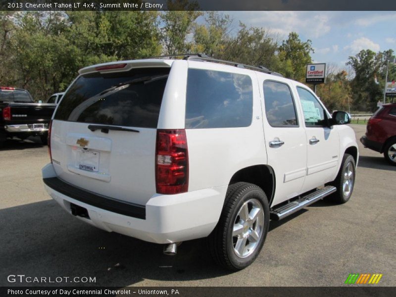 Summit White / Ebony 2013 Chevrolet Tahoe LT 4x4