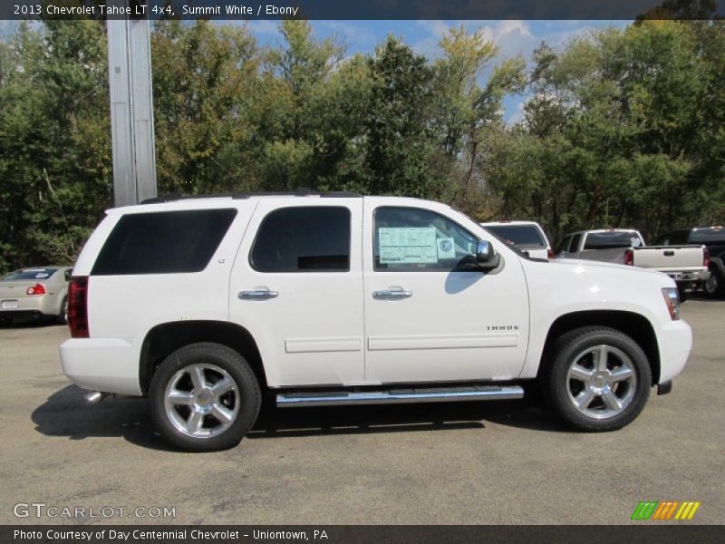 Summit White / Ebony 2013 Chevrolet Tahoe LT 4x4