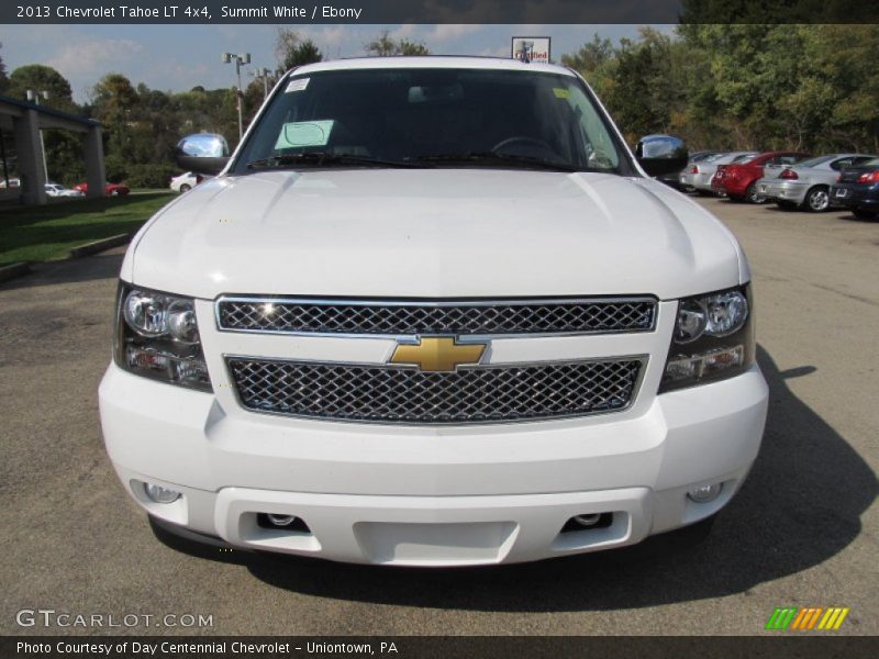 Summit White / Ebony 2013 Chevrolet Tahoe LT 4x4