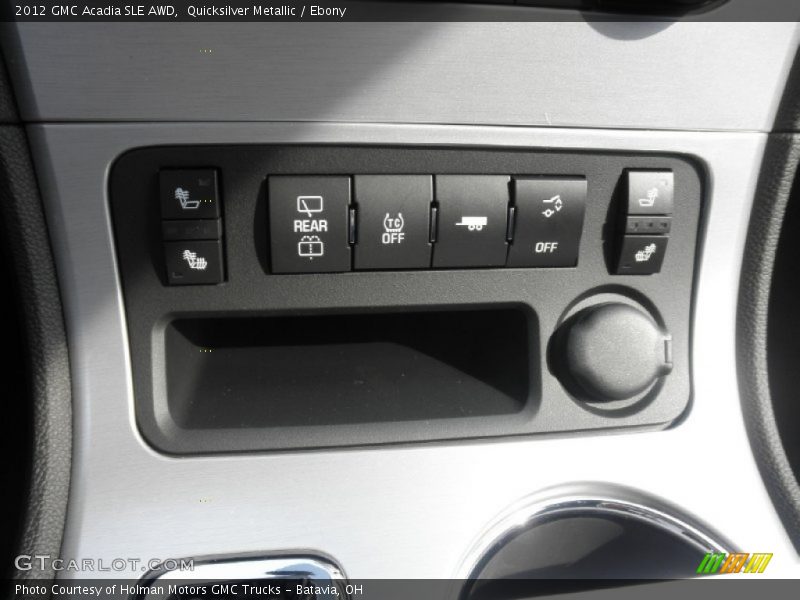 Quicksilver Metallic / Ebony 2012 GMC Acadia SLE AWD