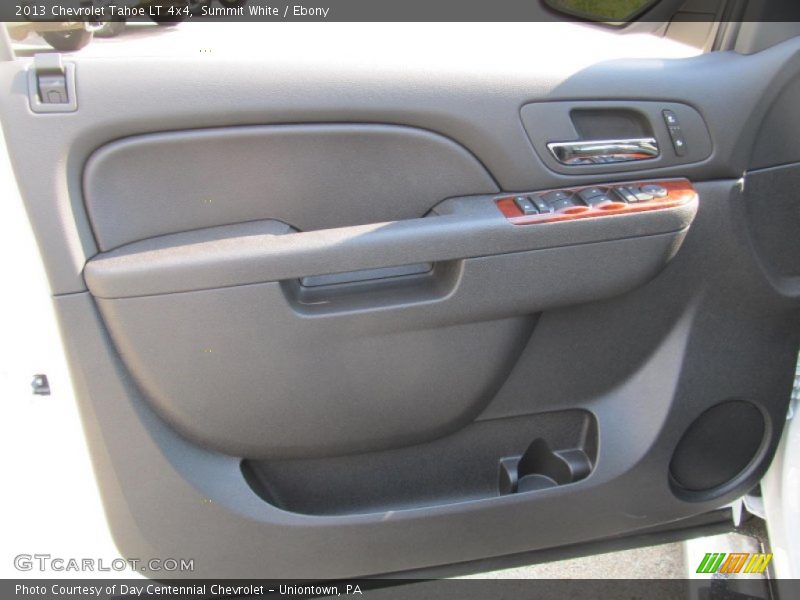 Summit White / Ebony 2013 Chevrolet Tahoe LT 4x4