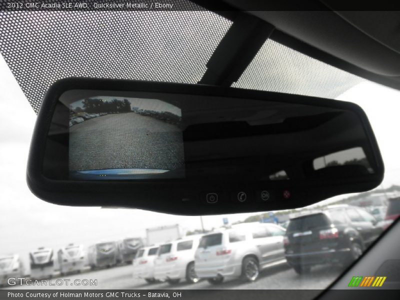 Quicksilver Metallic / Ebony 2012 GMC Acadia SLE AWD