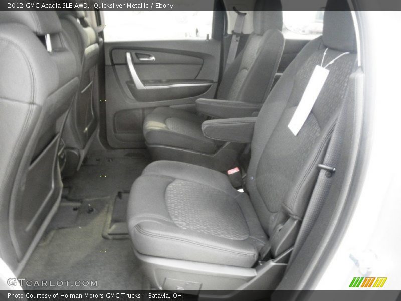 Quicksilver Metallic / Ebony 2012 GMC Acadia SLE AWD