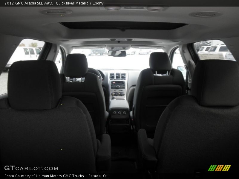Quicksilver Metallic / Ebony 2012 GMC Acadia SLE AWD