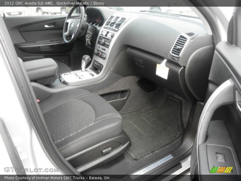 Quicksilver Metallic / Ebony 2012 GMC Acadia SLE AWD