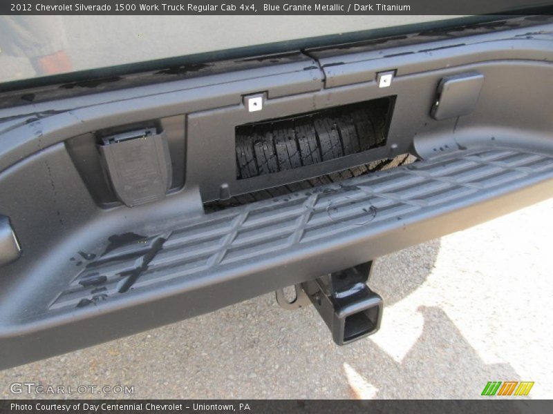 Blue Granite Metallic / Dark Titanium 2012 Chevrolet Silverado 1500 Work Truck Regular Cab 4x4