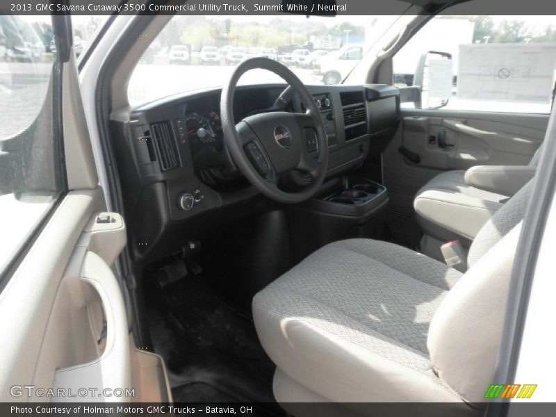Summit White / Neutral 2013 GMC Savana Cutaway 3500 Commercial Utility Truck