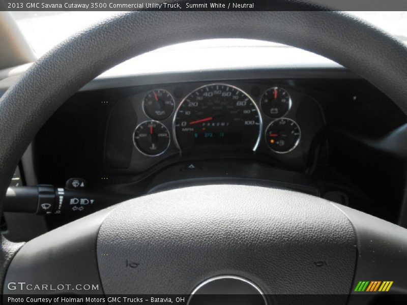 Summit White / Neutral 2013 GMC Savana Cutaway 3500 Commercial Utility Truck