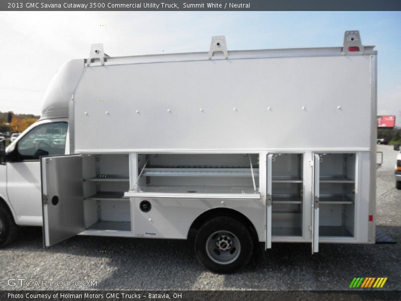 Summit White / Neutral 2013 GMC Savana Cutaway 3500 Commercial Utility Truck