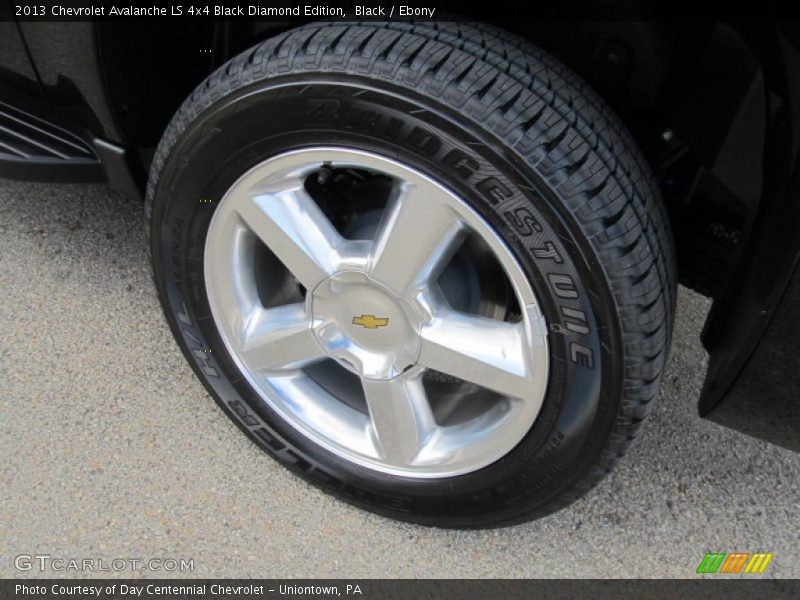  2013 Avalanche LS 4x4 Black Diamond Edition Wheel