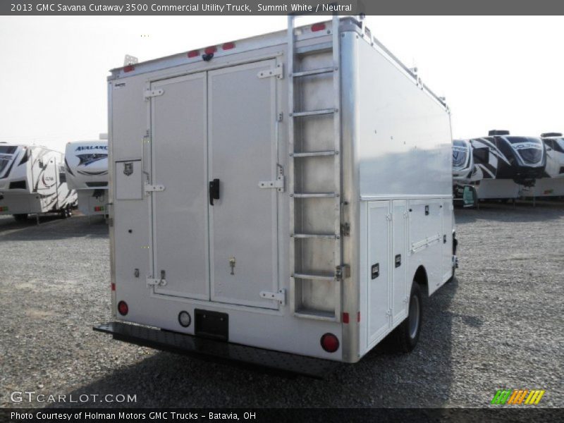 Summit White / Neutral 2013 GMC Savana Cutaway 3500 Commercial Utility Truck