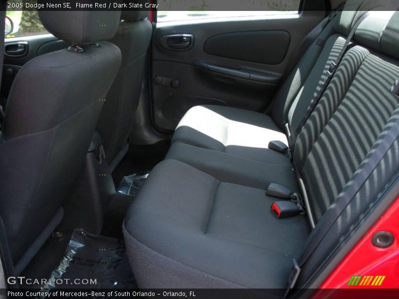 Flame Red / Dark Slate Gray 2005 Dodge Neon SE