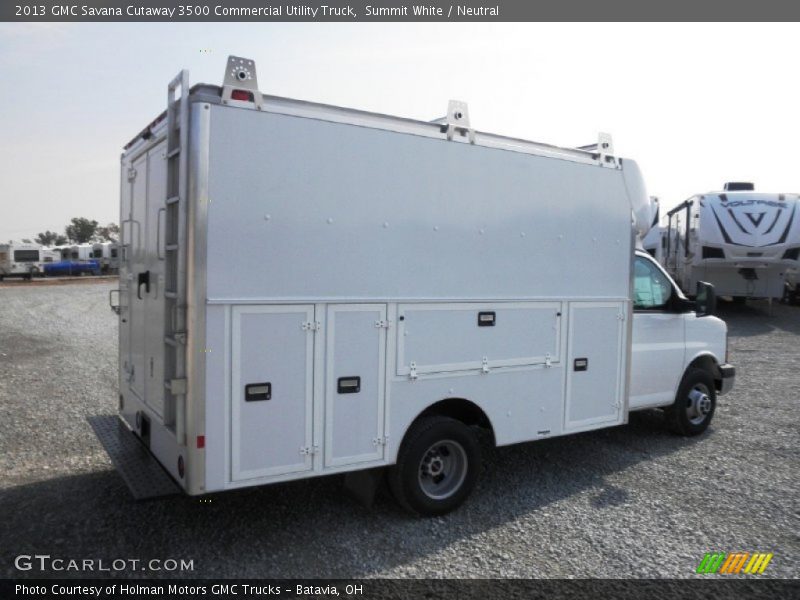 Summit White / Neutral 2013 GMC Savana Cutaway 3500 Commercial Utility Truck