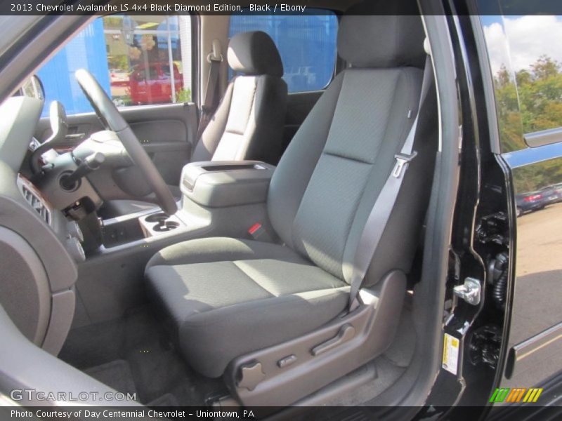  2013 Avalanche LS 4x4 Black Diamond Edition Ebony Interior