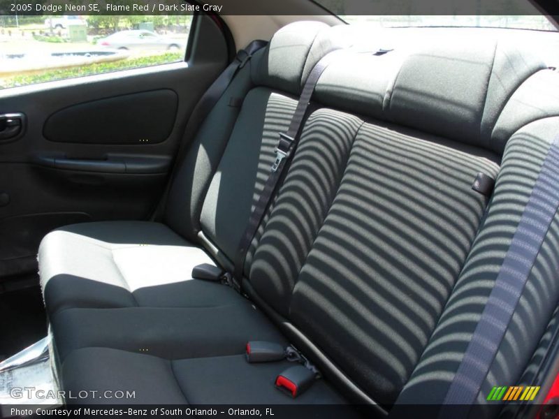 Flame Red / Dark Slate Gray 2005 Dodge Neon SE